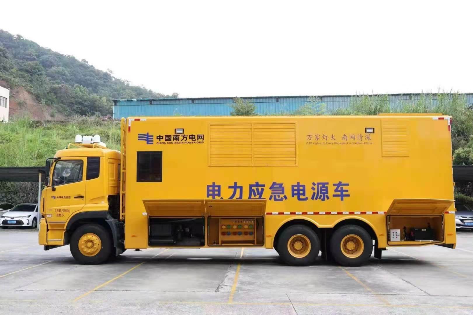 永城安康大型柴油发电机发电车UPS电源出租租赁